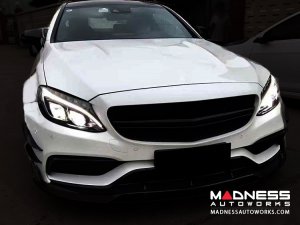 Mercedes-Benz W205 C63 Front Bumper Lip - Carbon Fiber Mercedes-Benz W205 C63 Front Bumper Lip - Carbon Fiber